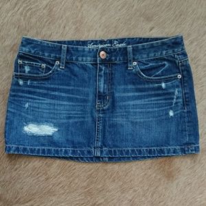 American Eagle jean skirt